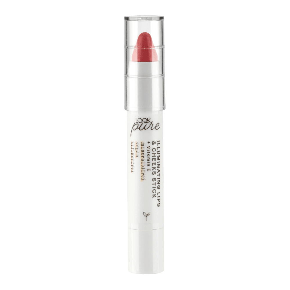 Bild: LOOK BY BIPA pure Illuminating Lips & Cheeks Stick Illuminating Chubby