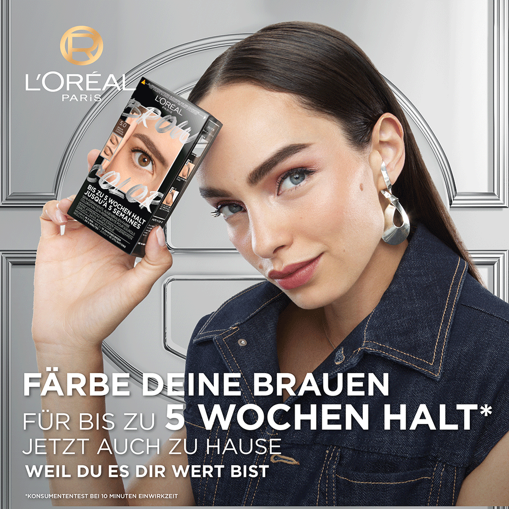 Bild: L'ORÉAL PARIS Brow Color Dunkelbraun