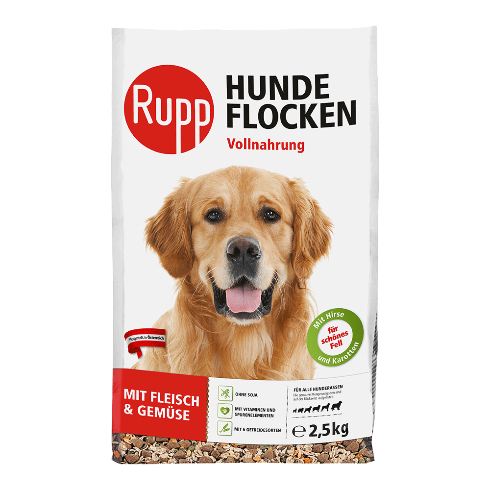 Bild: Rupp Hundeflocken mit Fleisch und Gemüse 2.5kg 