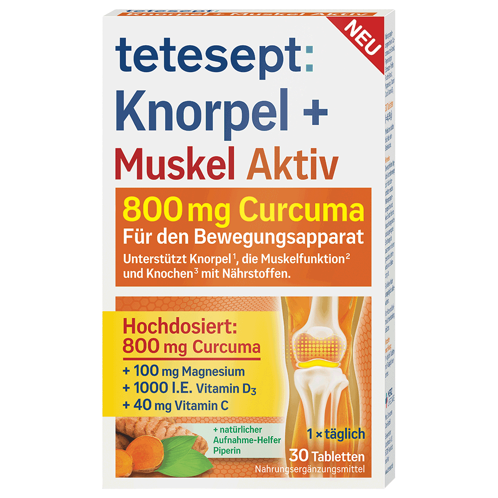 Bild: tetesept: Knorpel + Muskel Aktiv 