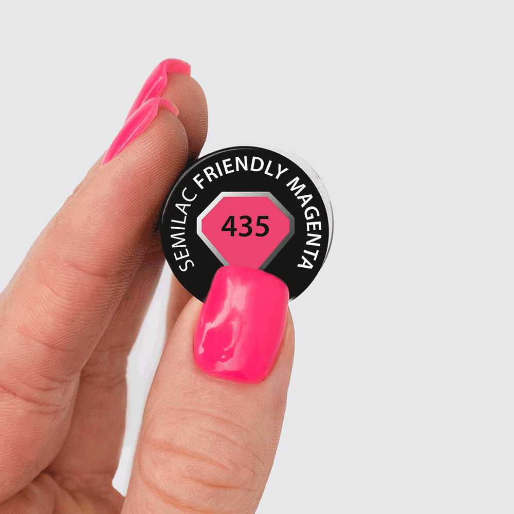 Bild: Semilac UV Nagellack Friendly Magenta