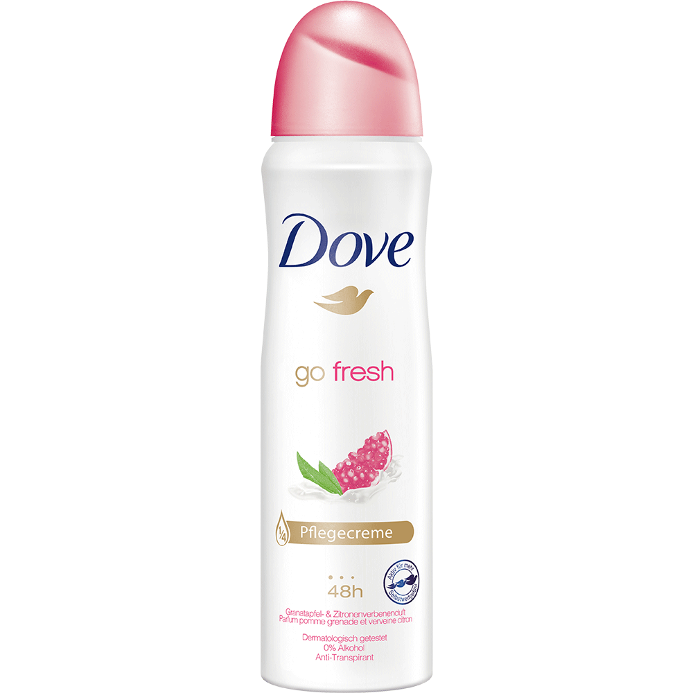 Bild: Dove Deospray Go Fresh Granatapfel 