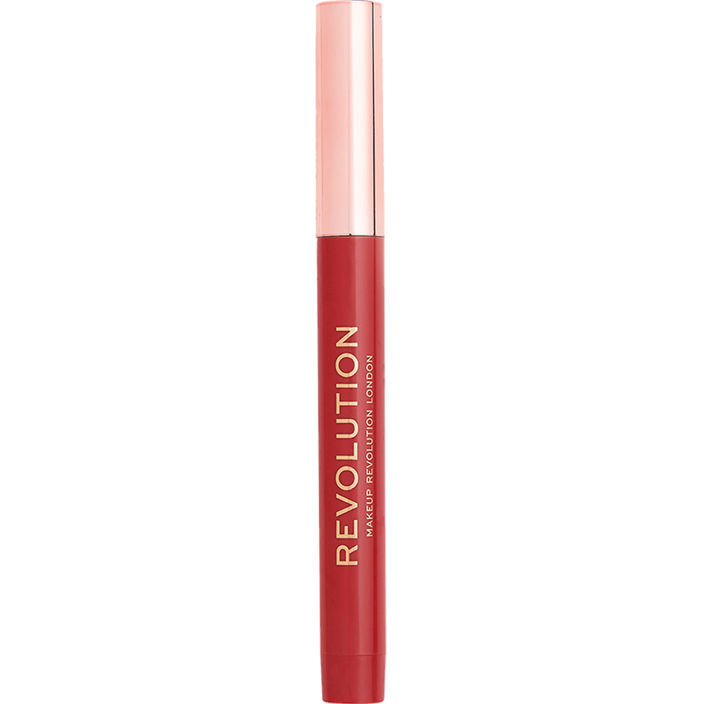 Bild: Revolution Velvet Kiss Lip Crayon ruby