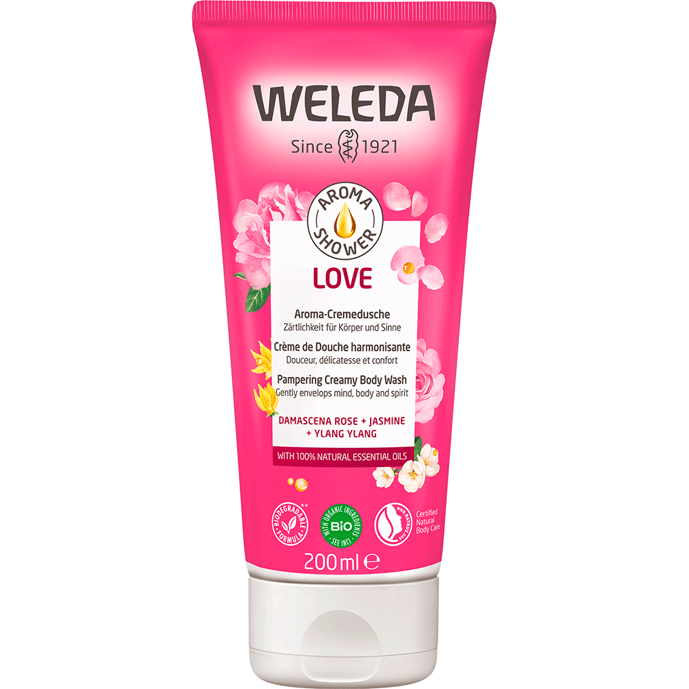 Bild: WELEDA Dusche Aroma Love 