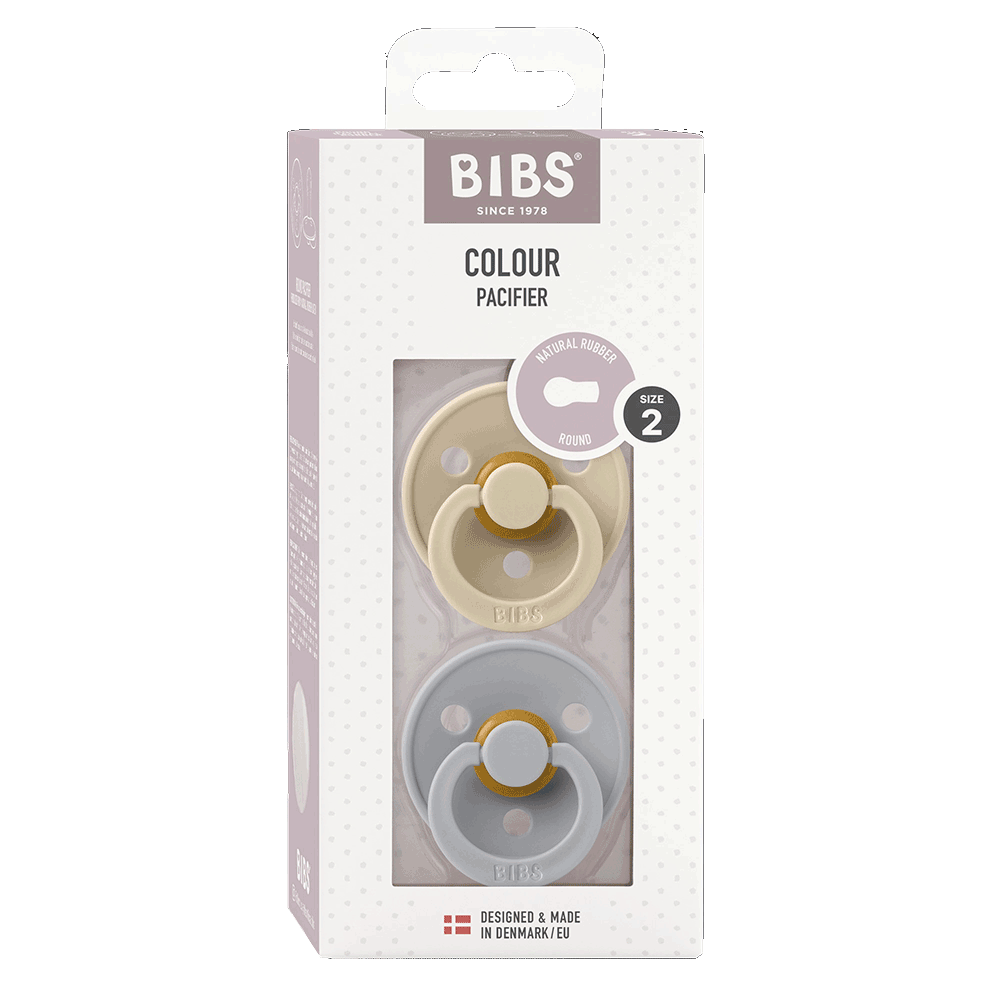 Bild: BIBS Schnuller Colour Vanilla & Cloud 6-18 Monate 