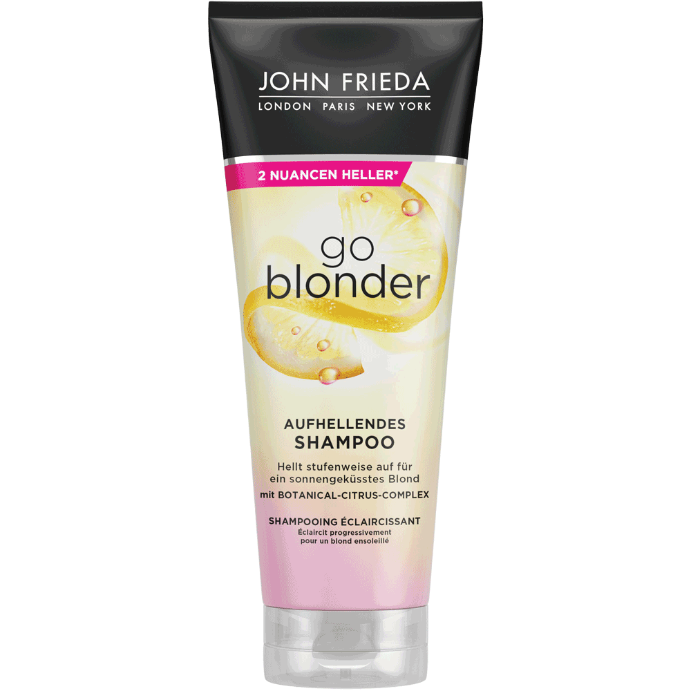 Bild: JOHN FRIEDA Go Blonder aufhellendes Shampoo 