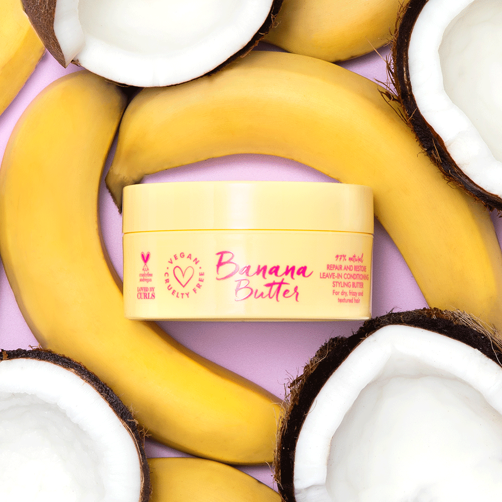 Bild: Umberto Giannini Banana Butter Leave-In Conditioner Styling Butter 