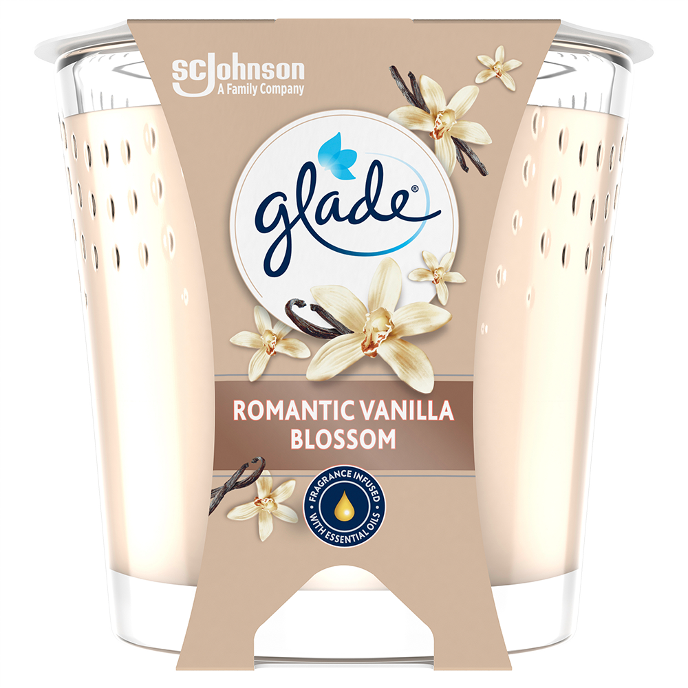 Bild: Glade Duftkerze Romantic Vanilla Blossom 