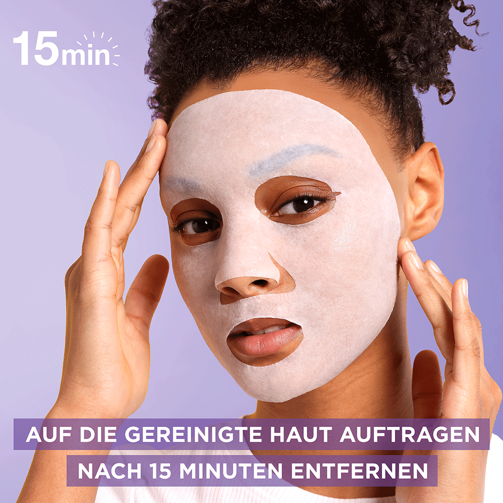 Bild: GARNIER SKIN ACTIVE Pro-Retinol Glättende Serum-Maske 