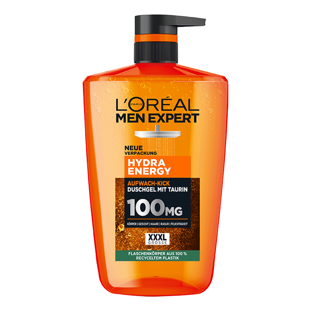 Bild: L'ORÉAL PARIS MEN EXPERT Hydra Energy Aufwach-Kick Duschgel 