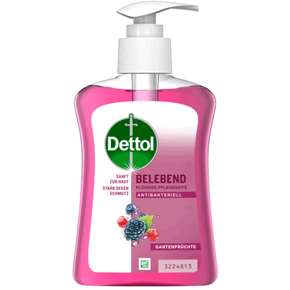 Bild: Dettol Flüssigseife Belebend Gartenfrüchte 