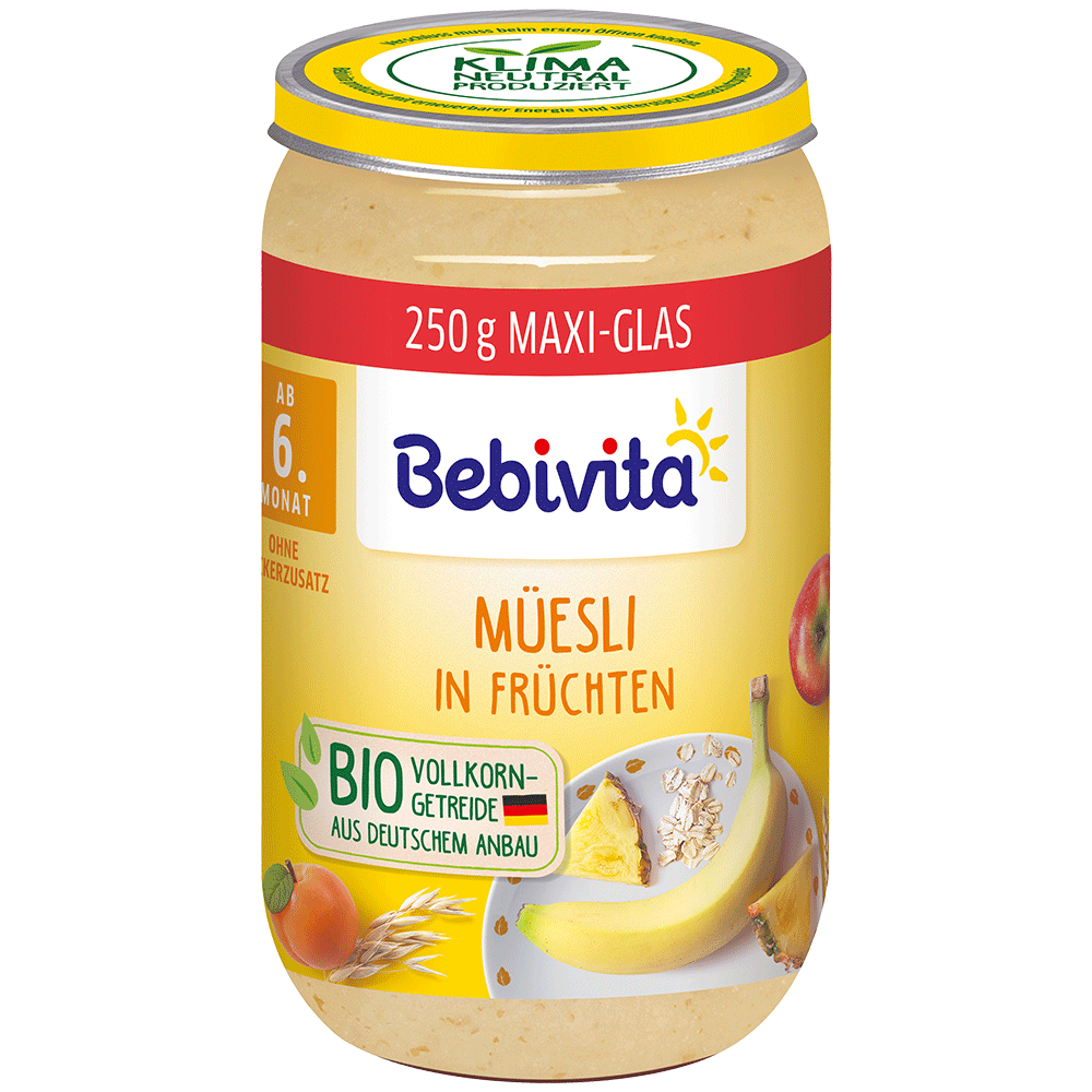 Bild: Bebivita Müesli in Früchten 