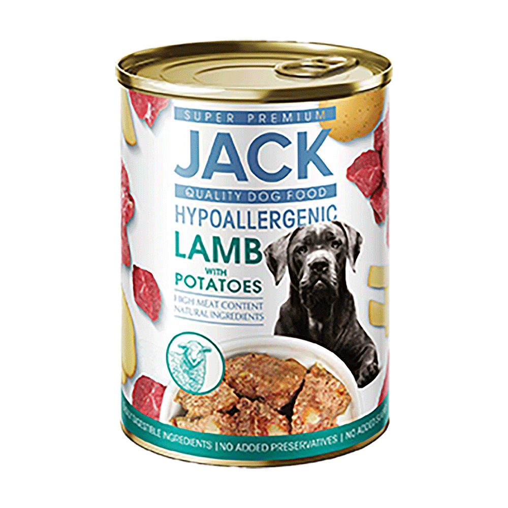 Bild: Jack  Hundefutter Hypoallergenic Lamm mit Kartoffeln 