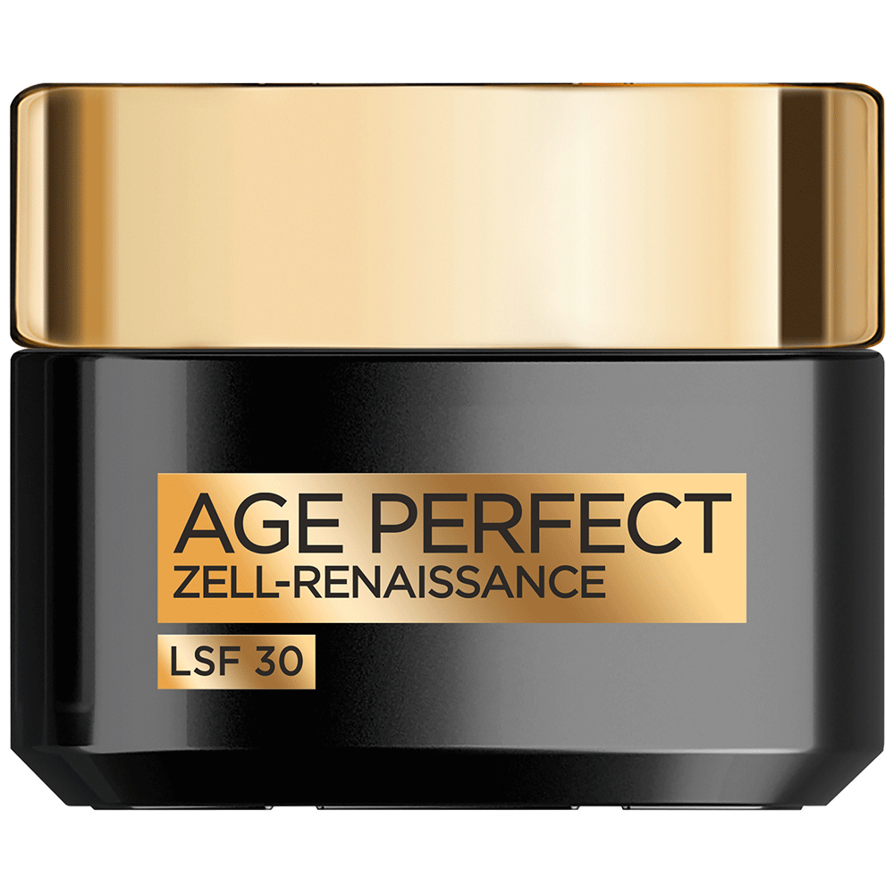 Bild: L'ORÉAL PARIS Age Perfect Zell-Renaissance Revitalisierende Pflege LSF 30 