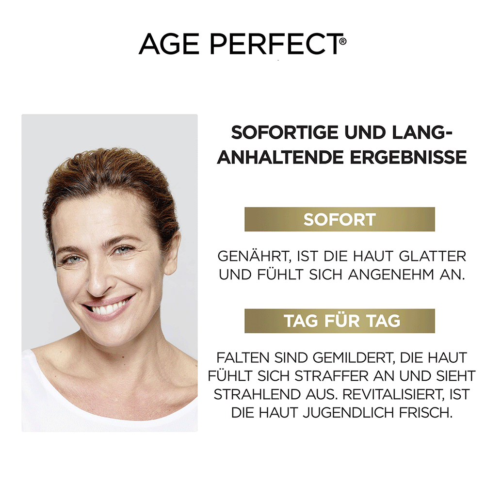 Bild: L'ORÉAL PARIS Age Perfect Zell-Renaissance Revitalisierende Pflege LSF 30 