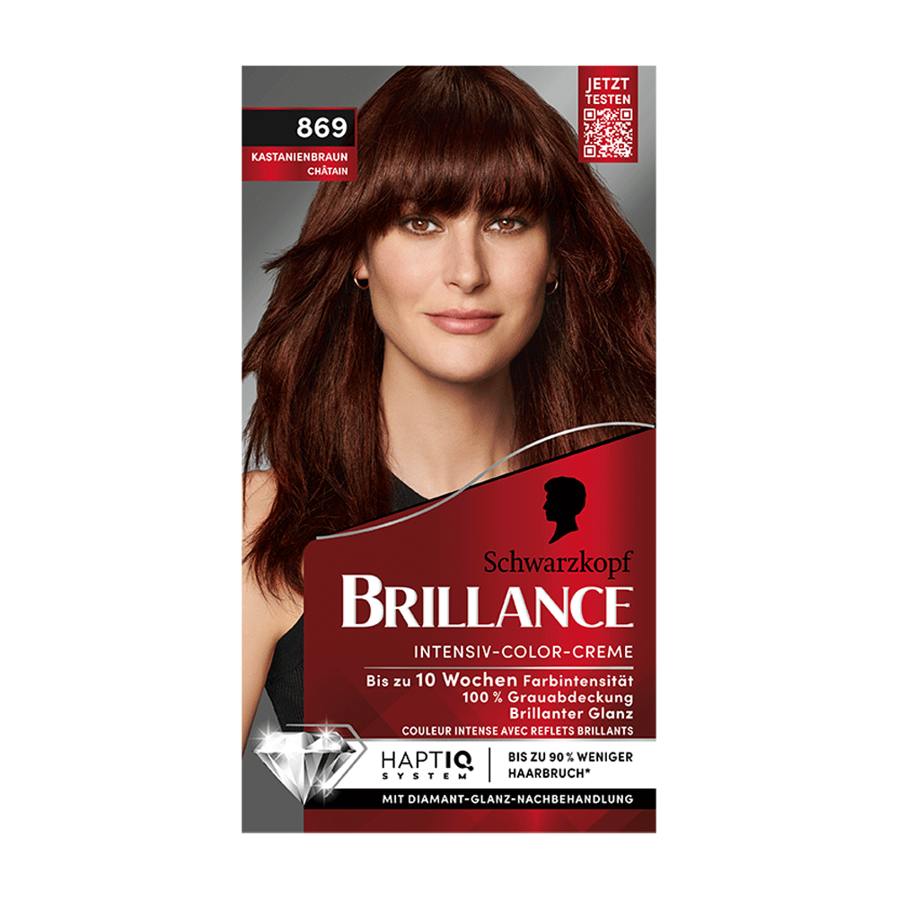 Bild: Schwarzkopf BRILLANCE Intensiv-Color-Creme 