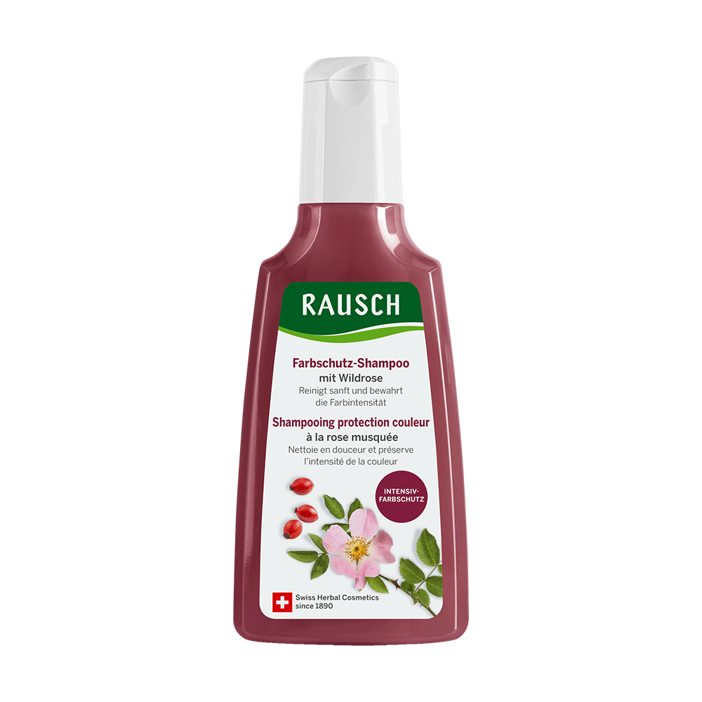 Bild: RAUSCH Farbschutz Shampoo mit Wildrose 