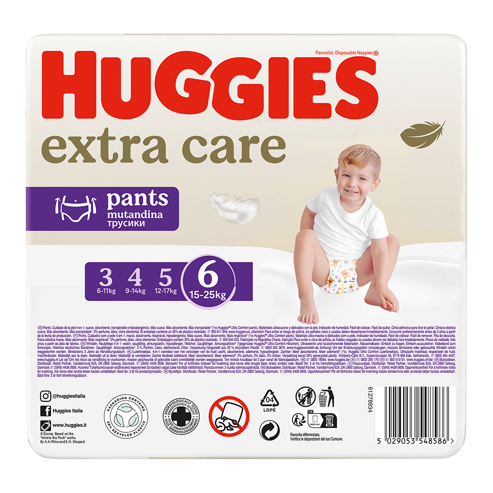 Bild: Huggies Extra Care Pants Größe 6, 15kg - 25kg 