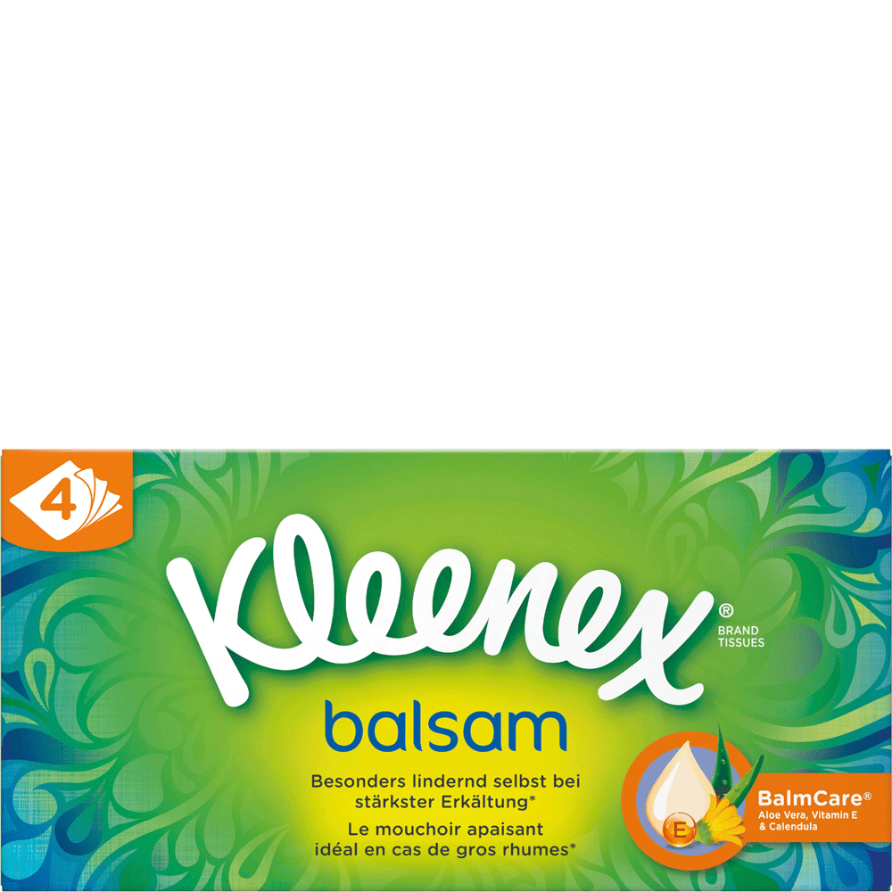 Bild: Kleenex Taschentuchbox Balsam 