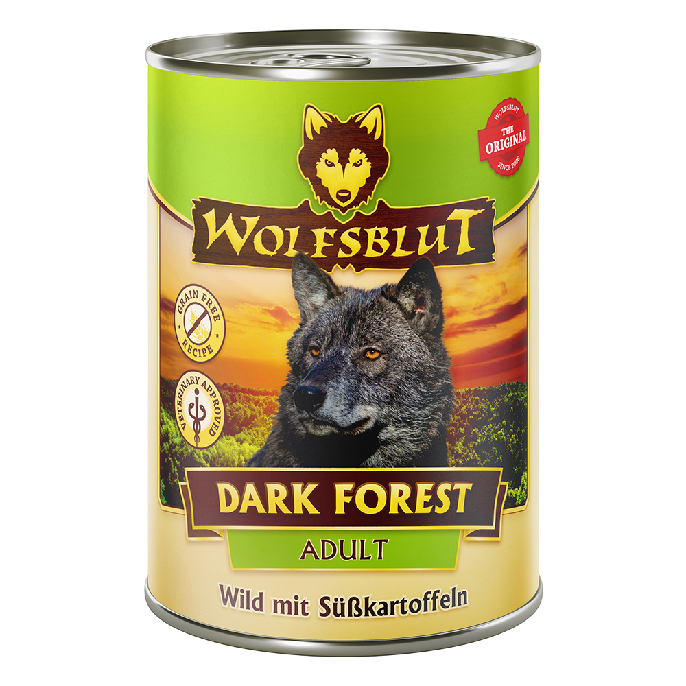 Bild: Wolfsblut Dark Forest Wild mit Sükartoffeln 