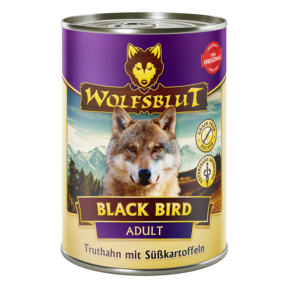 Bild: Wolfsblut Black Bird Truthahn mit Süßkartoffeln 