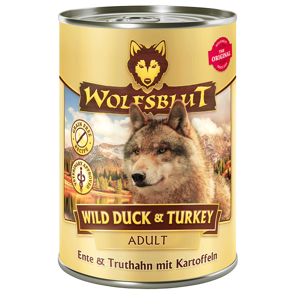 Bild: Wolfsblut Wild Duck und Turkey Ente und Truthahn mit Kartoffeln 