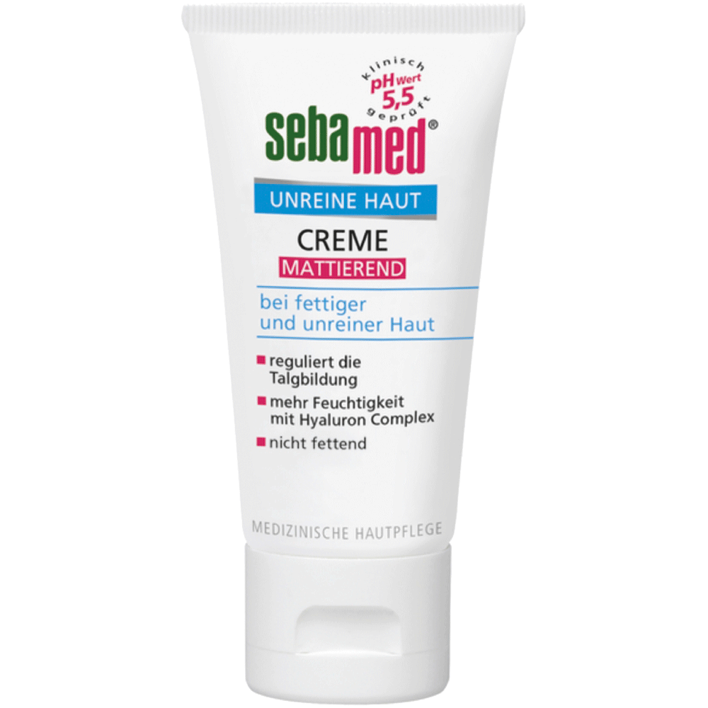 Bild: sebamed Creme mattierend unreine Haut 