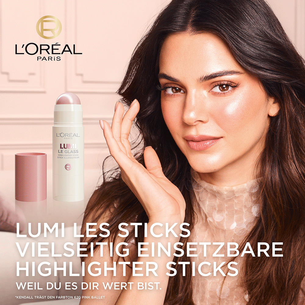 Bild: L'ORÉAL PARIS Lumi Le Glow Highlighter Stick 