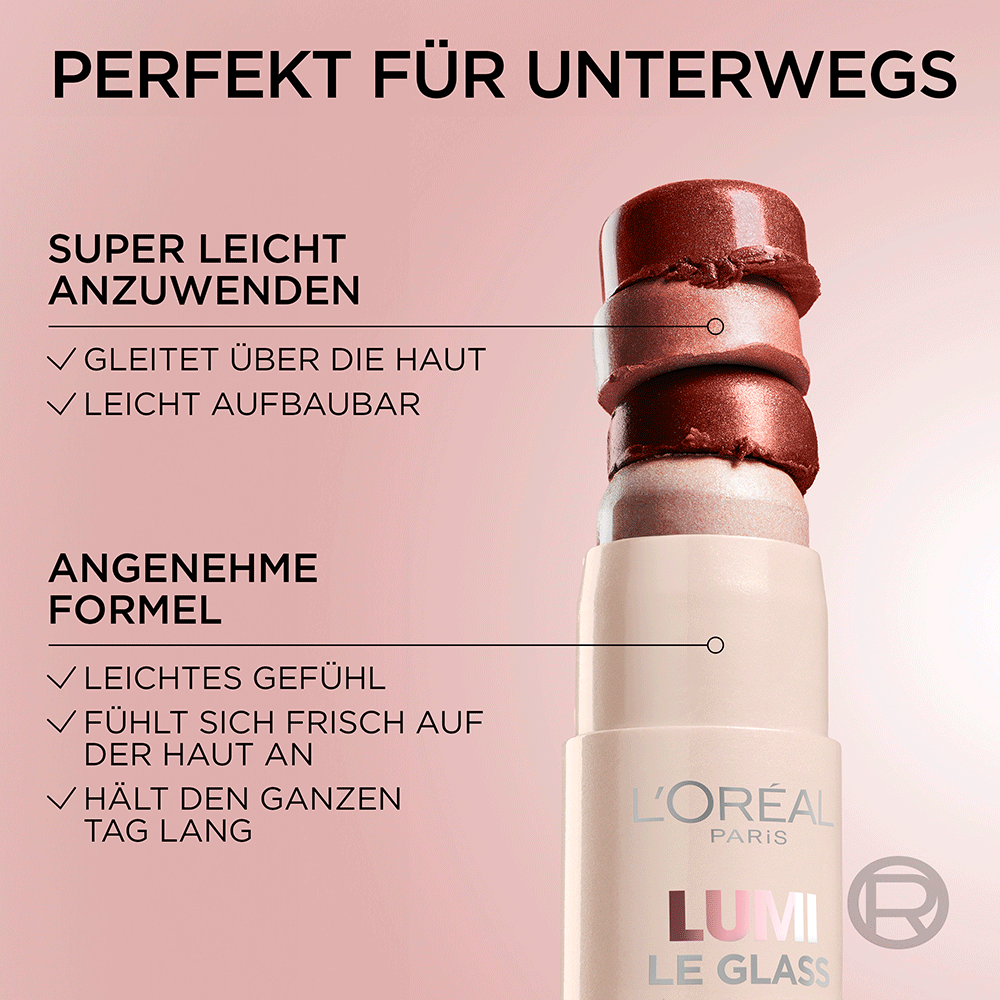 Bild: L'ORÉAL PARIS Lumi Le Glow Highlighter Stick 