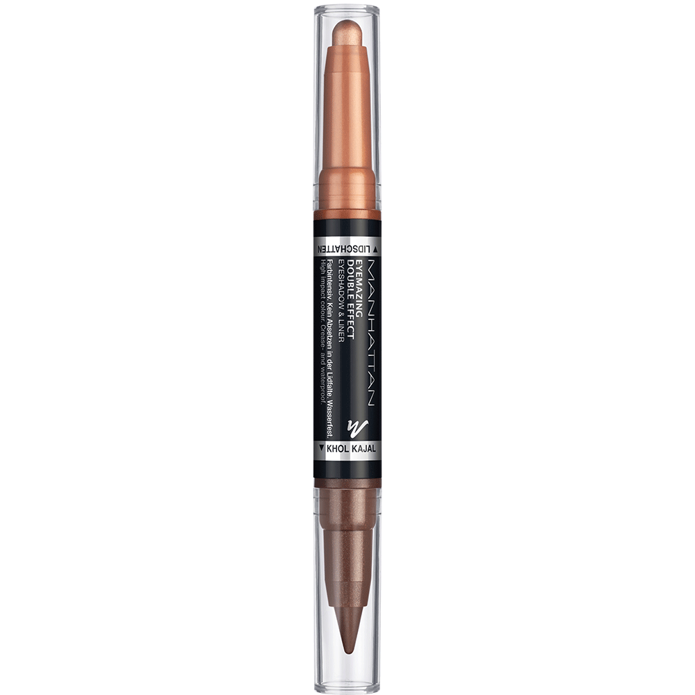 Bild: MANHATTAN Eyemazing Double Ended Eyeshadow & Eyeliner molten metal