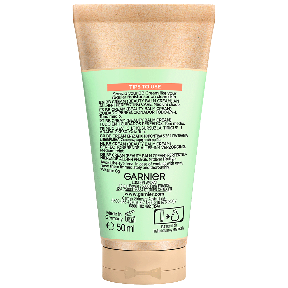 Bild: GARNIER Vitamin C BB Cream LSF50 