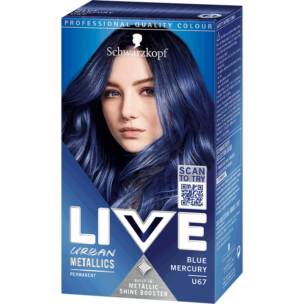 Bild: Schwarzkopf Live Color U67 Blue Mercury 