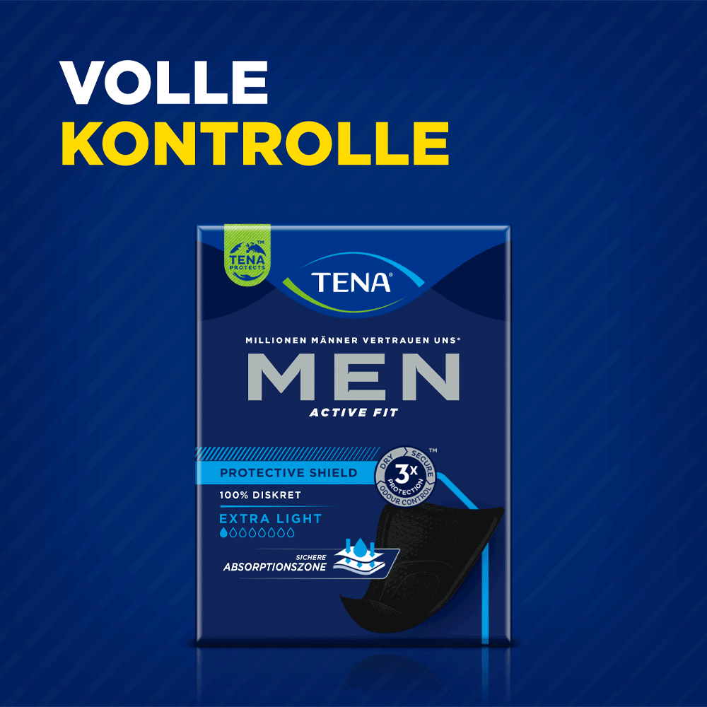 Bild: TENA Men Protective Shield Extra light 