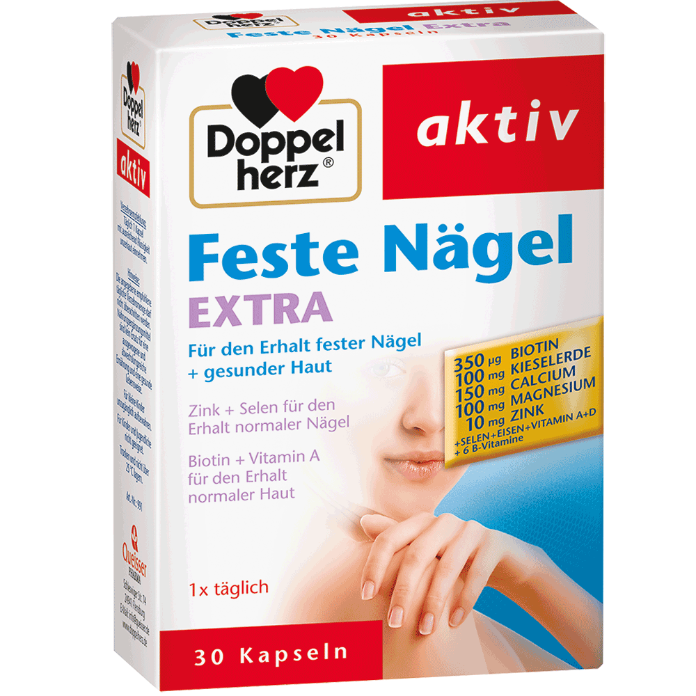 Bild: DOPPELHERZ Feste Nägel Extra Kapseln 