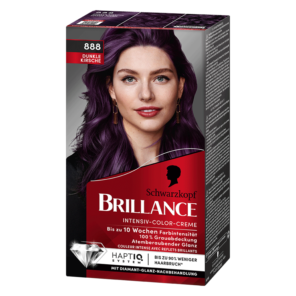 Bild: Schwarzkopf BRILLANCE Intensiv-Color-Creme dunklekirsche