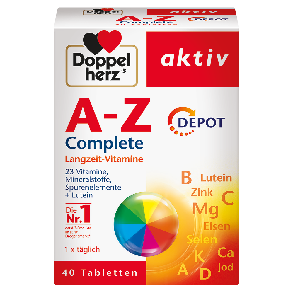 Bild: DOPPELHERZ A - Z Depot Tabletten 