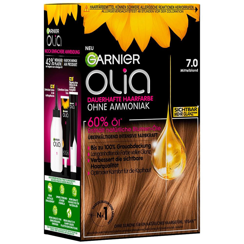 Bild: GARNIER Olia Coloration mittelblond