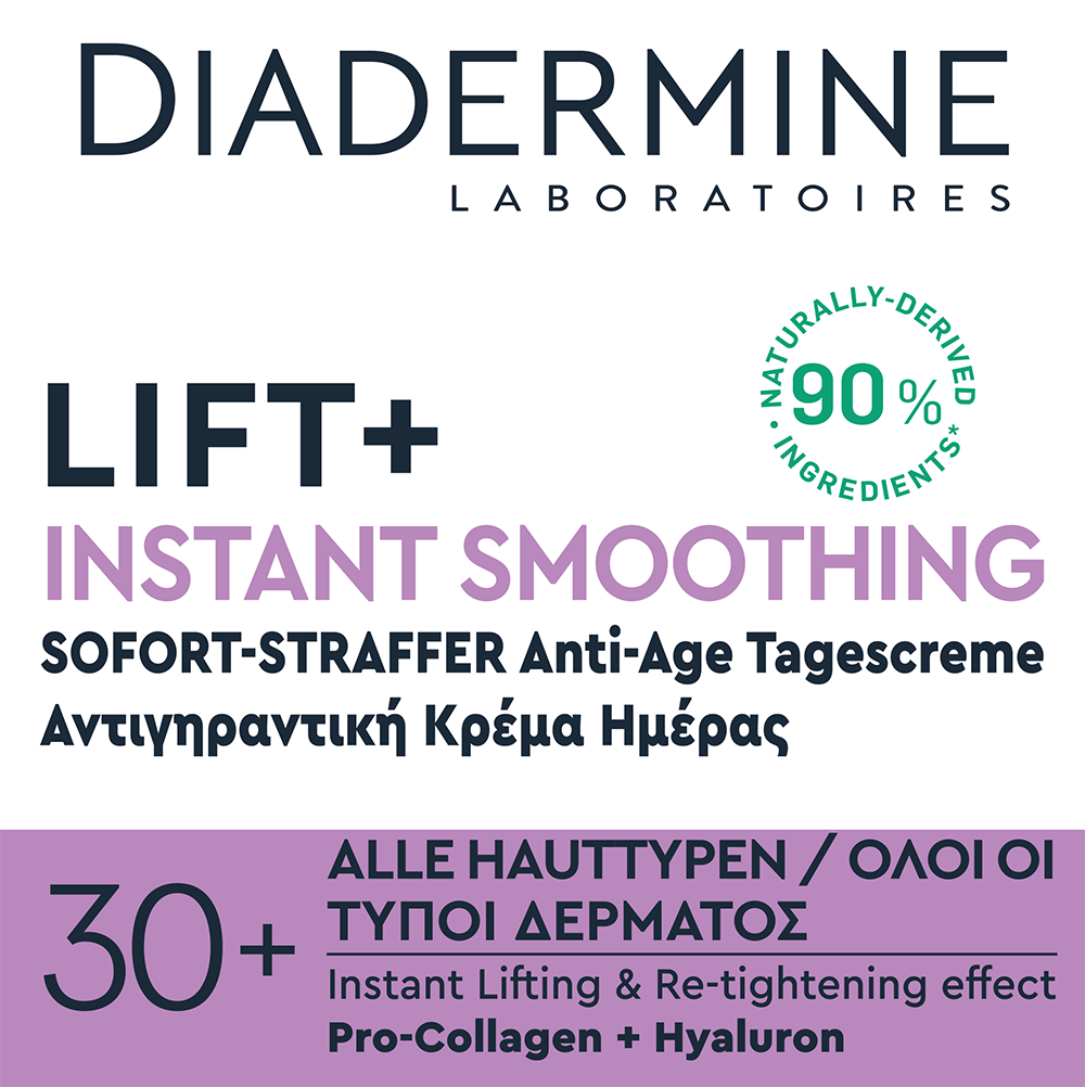 Bild: DIADERMINE LIFT+ Instant Smoothing Tagescreme 