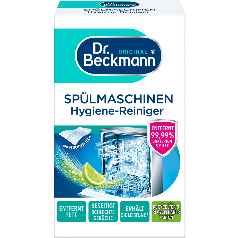 Bild: Dr. Beckmann Spülmaschinen Hygiene-Reiniger 