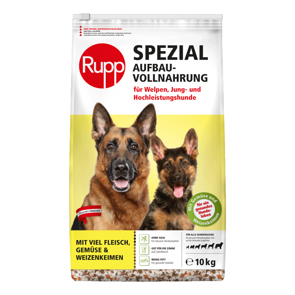 Bild: Rupp Spezial Aufbauvollnahrung mit Fleisch, Gemüse und Weizenkeimen 