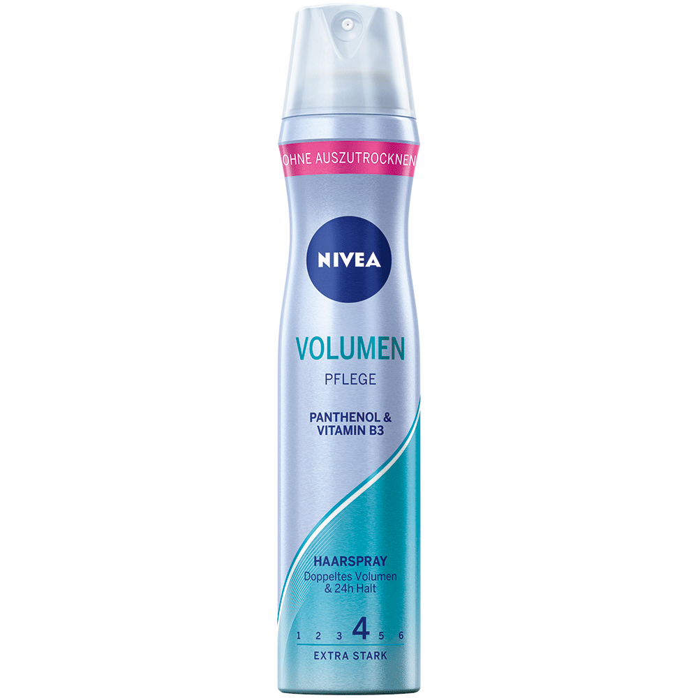 Bild: NIVEA Volumen Kraft & Pflege Haarspray 