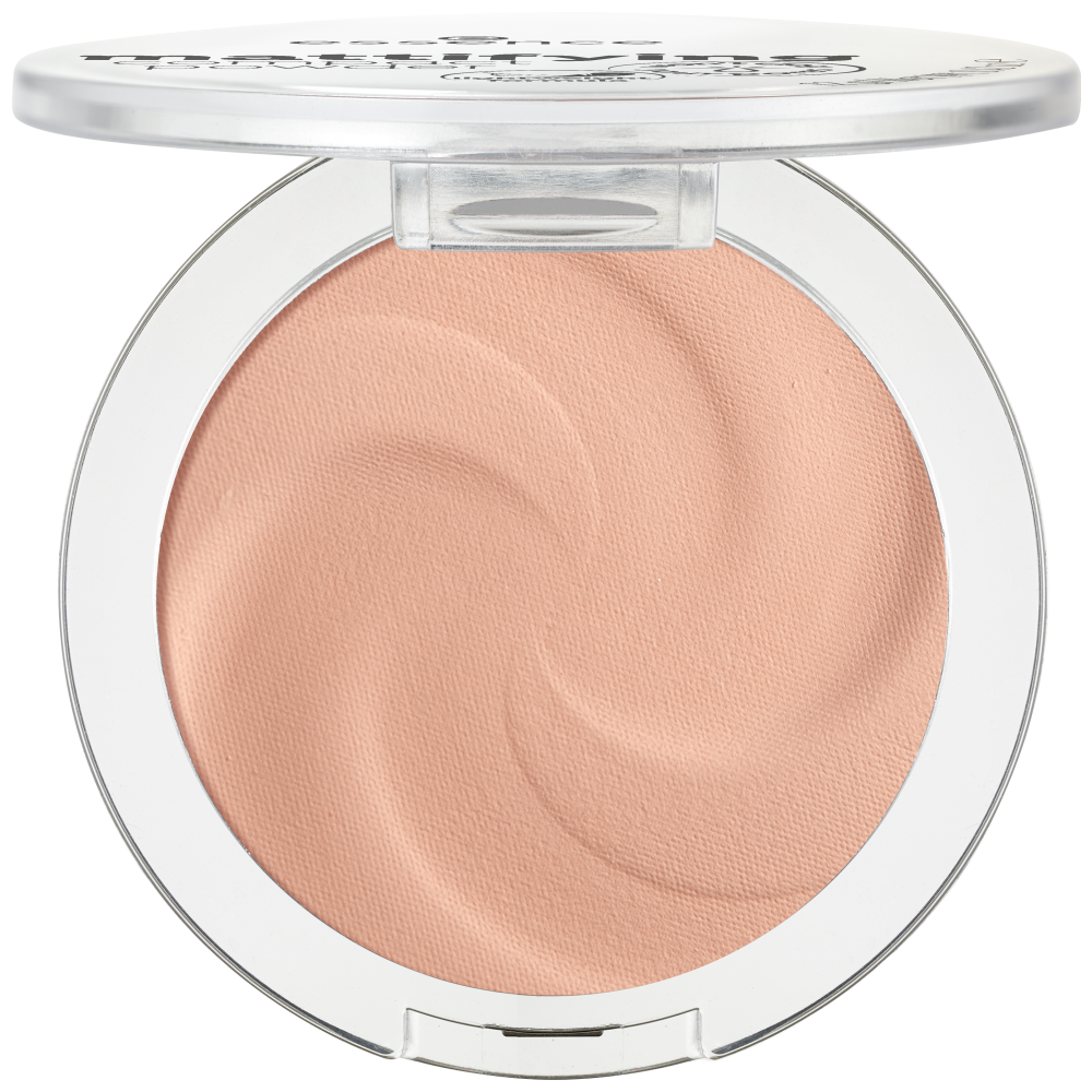 Bild: essence Mattifying Compact Powder perfect beige