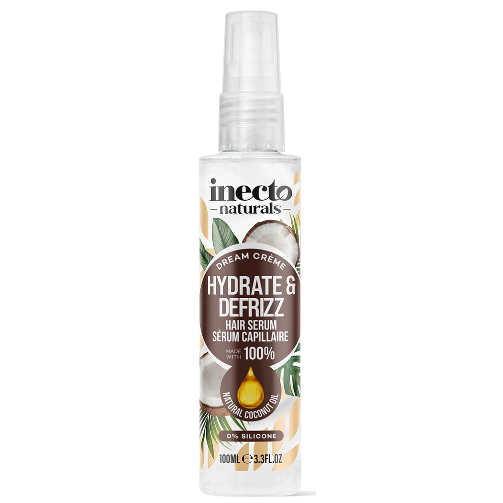 Bild: inecto Haarserum Hydrate & Defrizz Kokosnuss Öl 