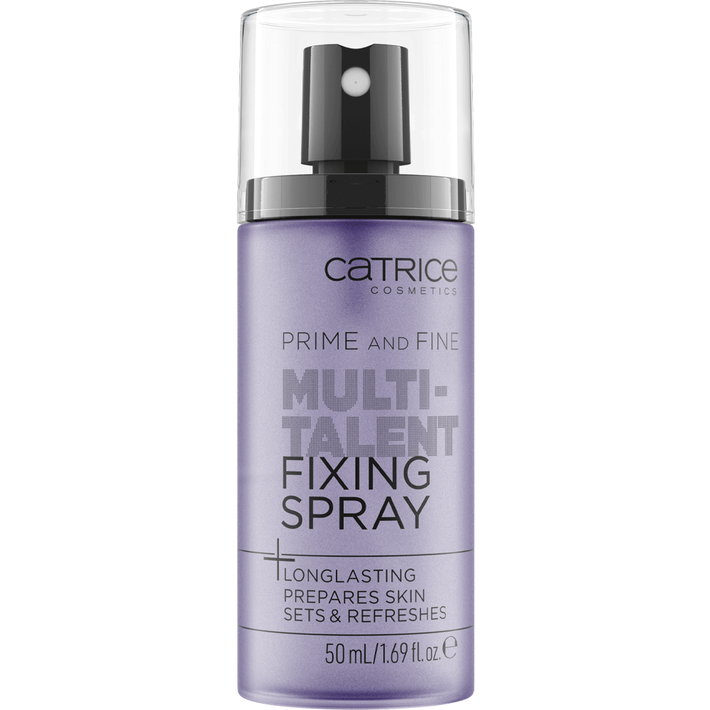 Bild: Catrice Prime and Fine Multitalent Fixing Spray 