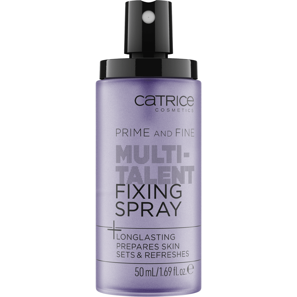 Bild: Catrice Prime and Fine Multitalent Fixing Spray 