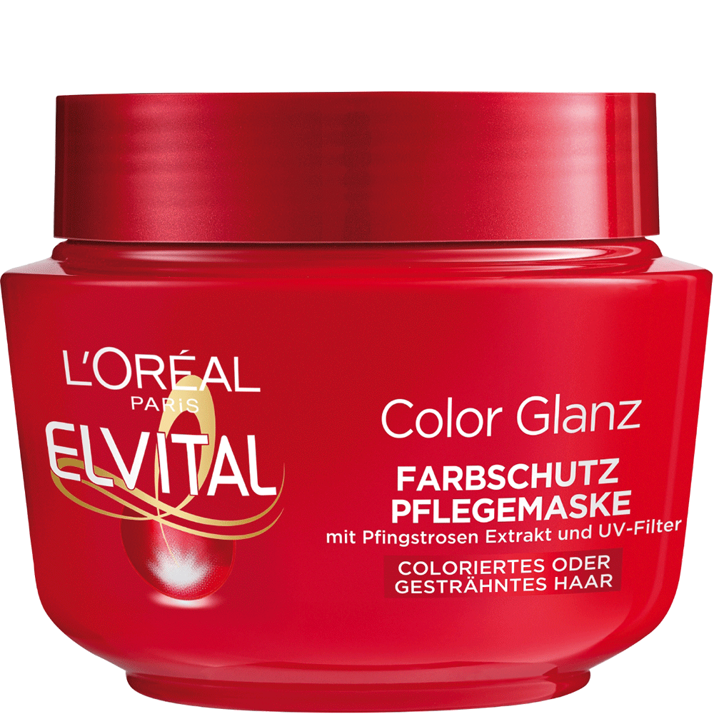 Bild: L'ORÉAL PARIS ELVITAL Color-Glanz Intensiv-Pflegemaske 