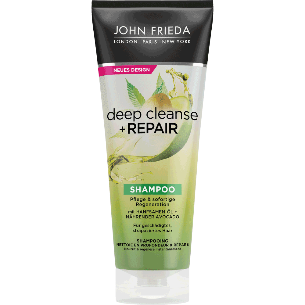 Bild: JOHN FRIEDA Deep Cleanse + Repair Shampoo 