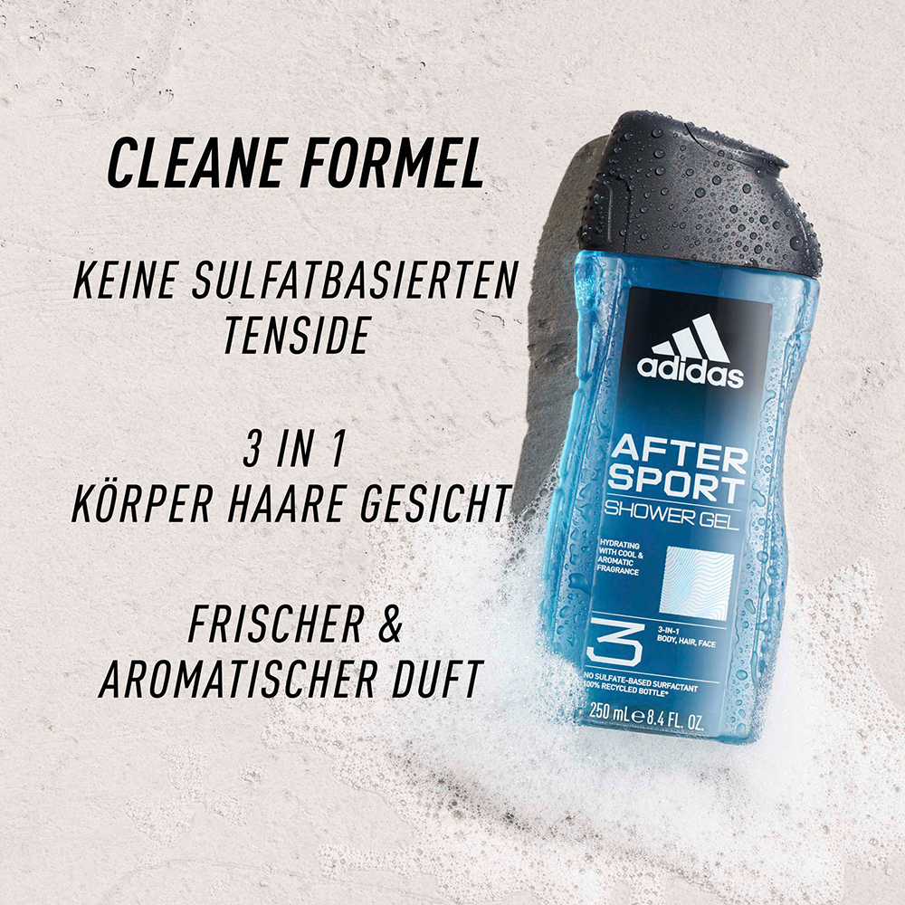 Bild: adidas 3in1 Duschgel After Sport 