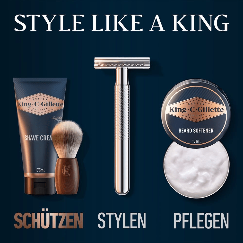 Bild: Gillette King C. Rasiercreme für Männer 