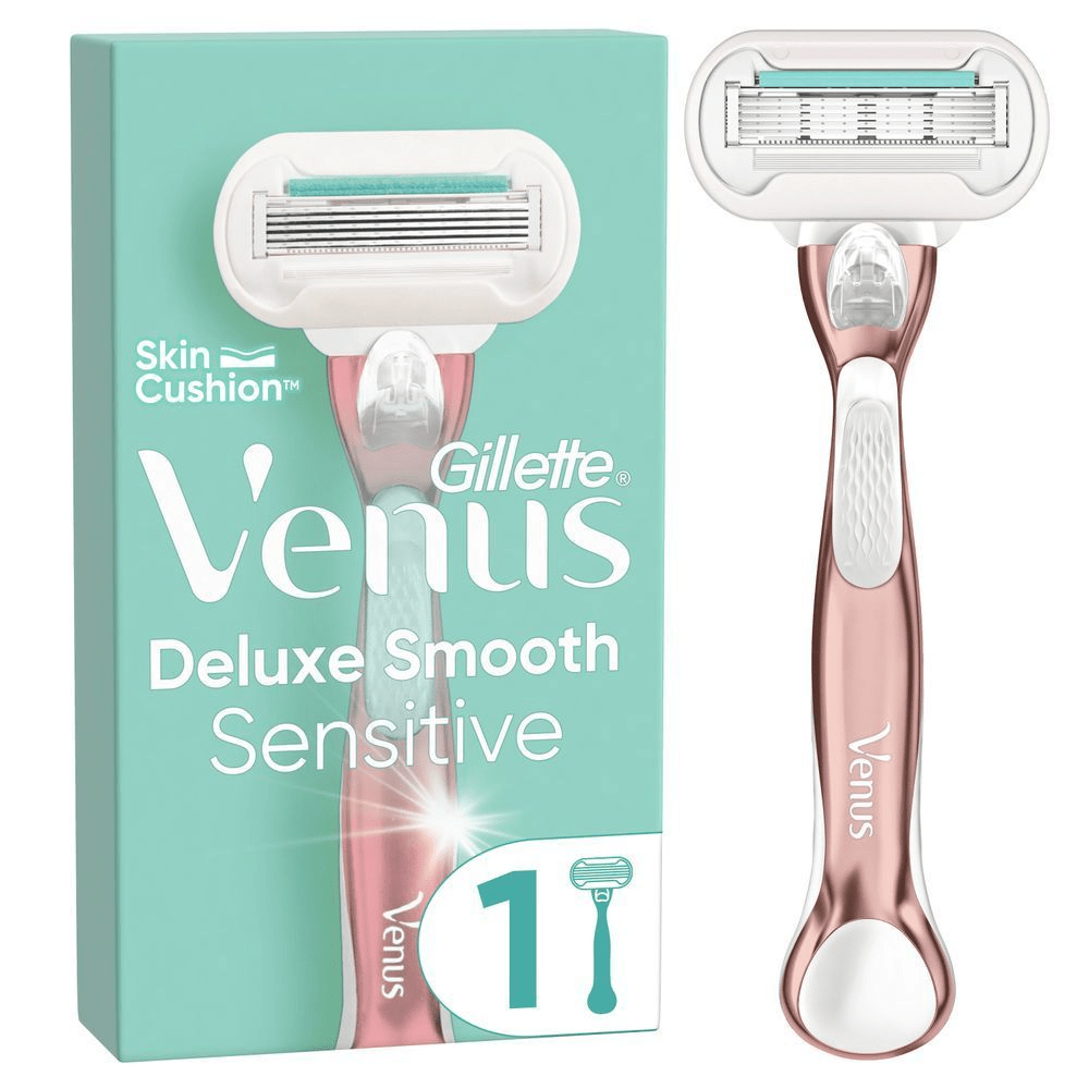 Bild: Gillette Deluxe Smooth Sensitive Roségold Rasierer 